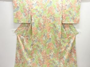 菊尽くし模様小紋着物